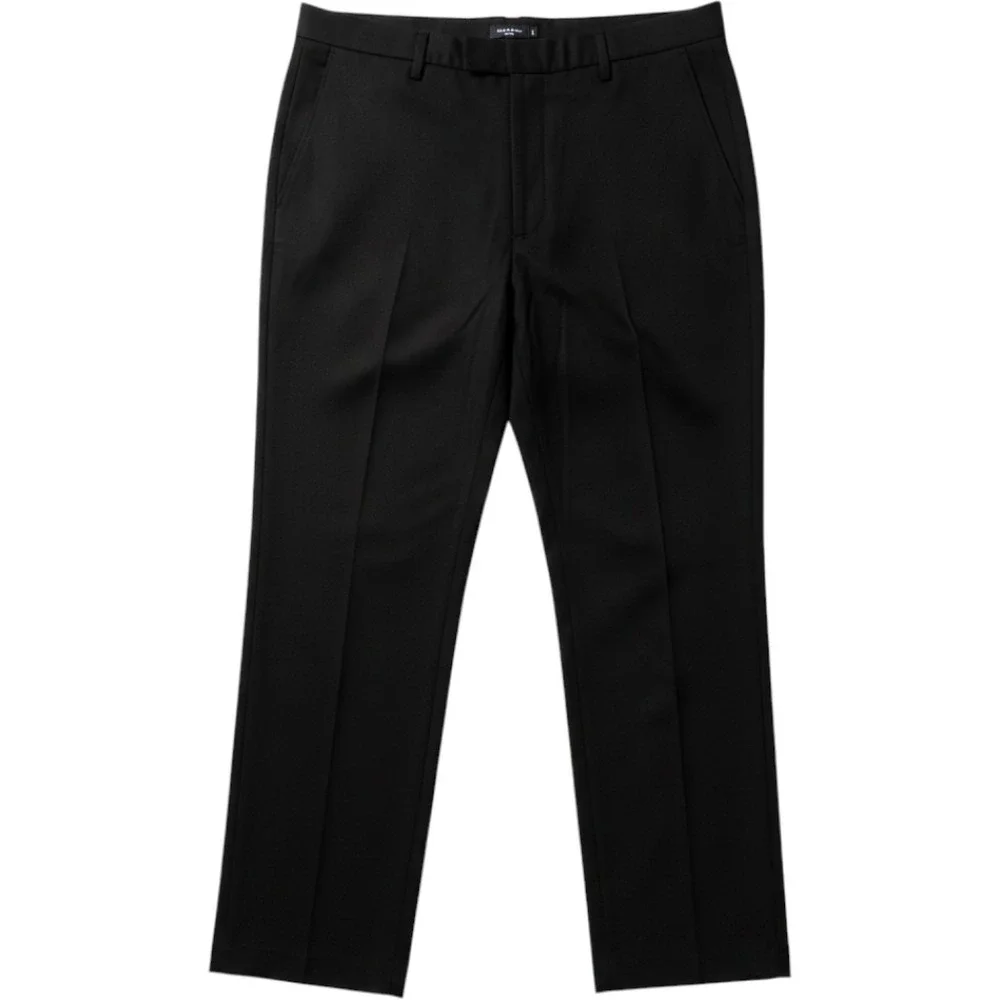 Polo Ralph Lauren Pants Mens 40x30 Black Solid Straight Fit Stretch Modern NWT